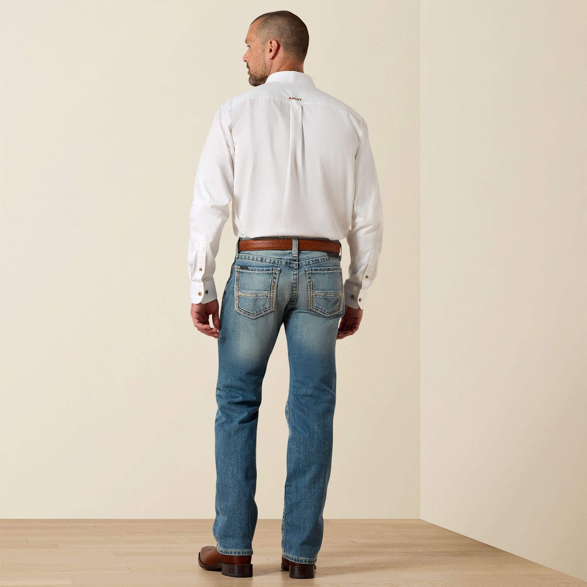 M7 Rocker Stretch Stirling Stackable Straight Leg Jean - Ariat Recommended