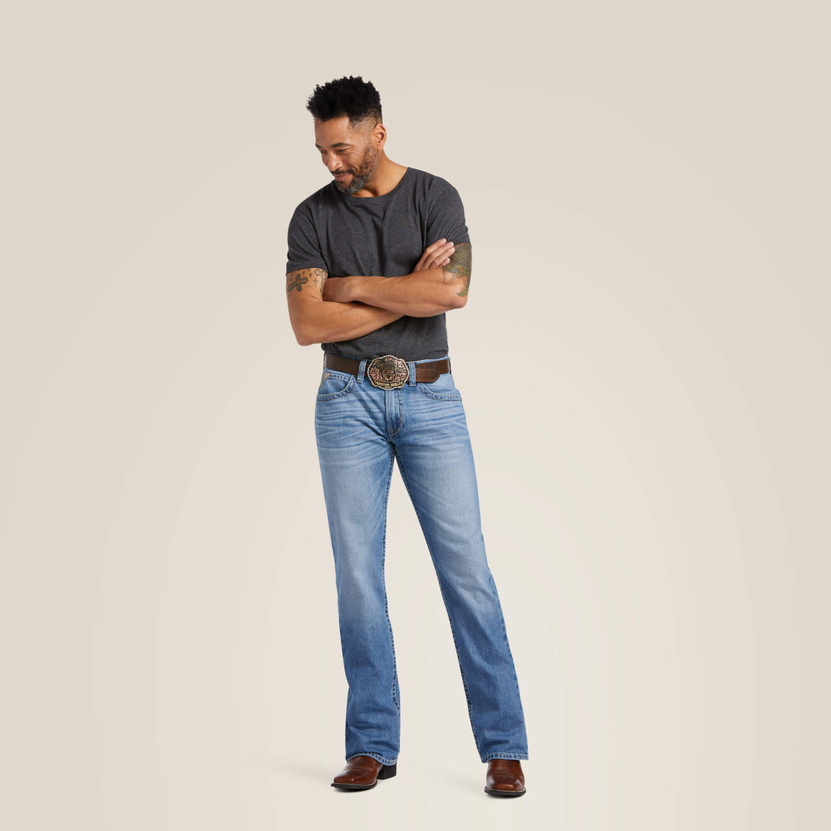M4 Relaxed 3D Goldfield Boot Cut Jean - Ariat Quality