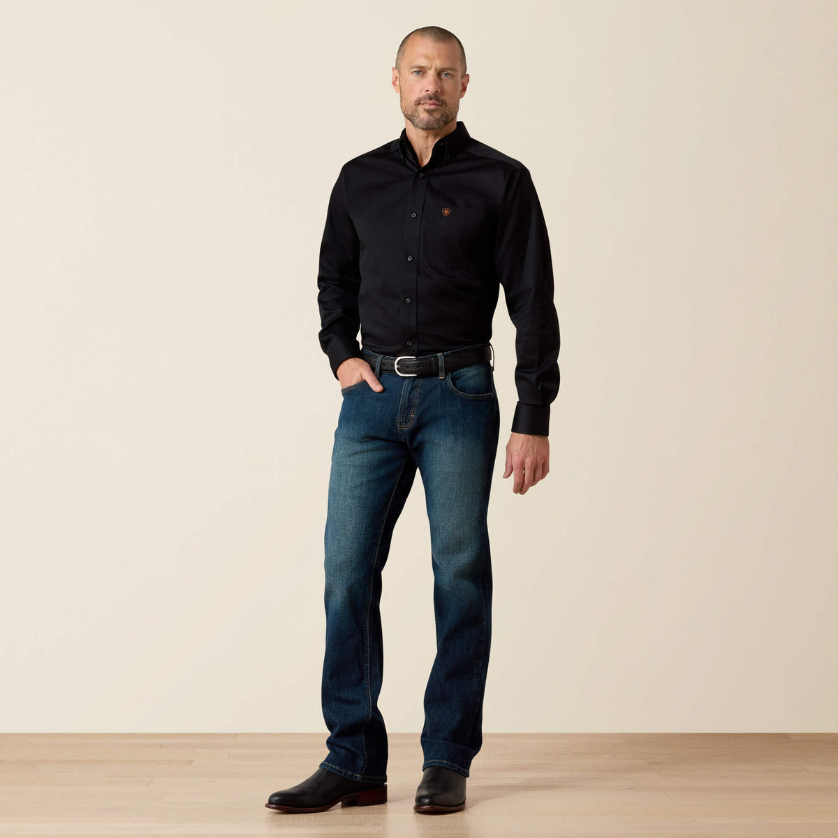 M7 Rocker Stretch Legacy Stackable Straight Leg Jean - Ariat Popular