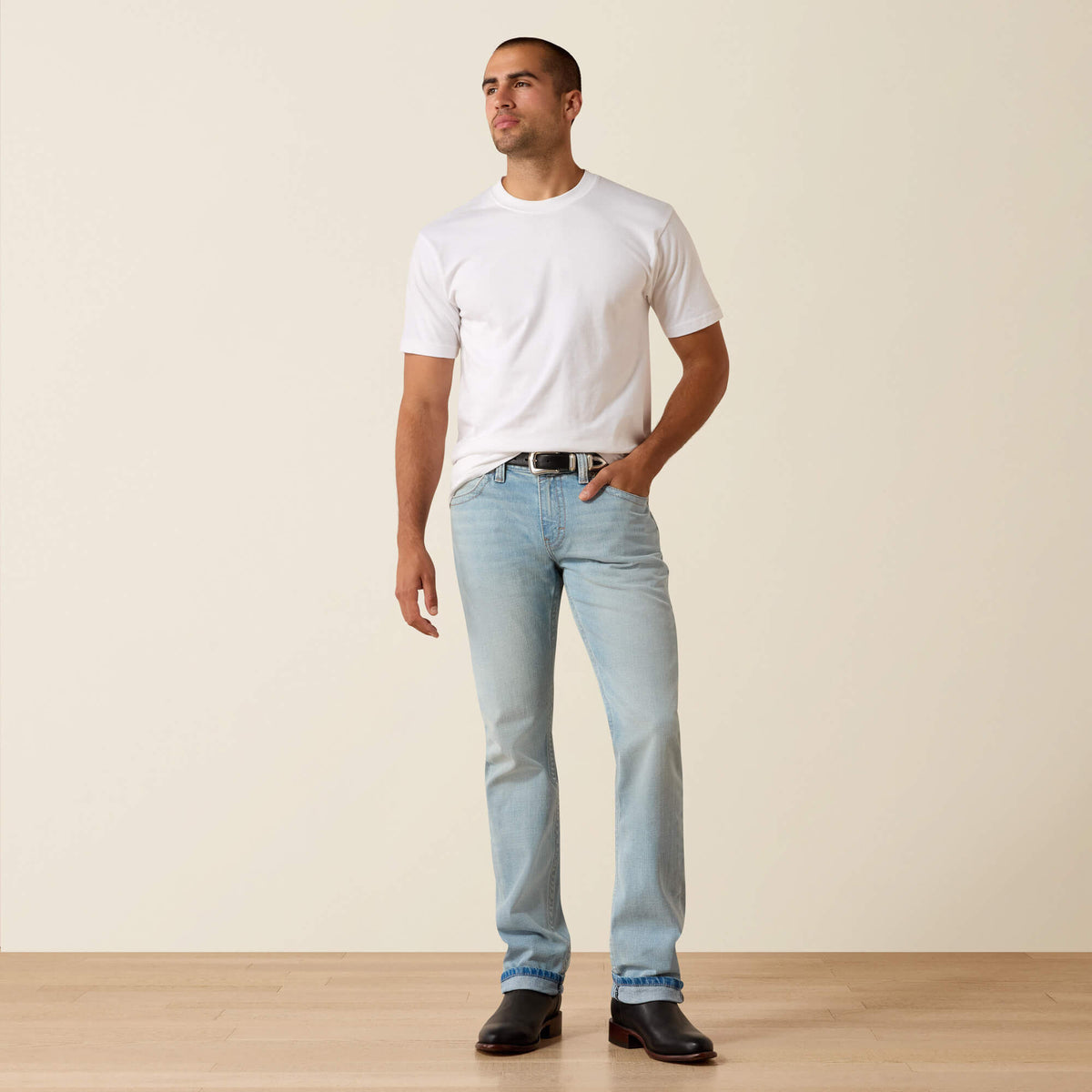M8 Modern Hank Slim Straight Leg Jeans - Ariat Classic