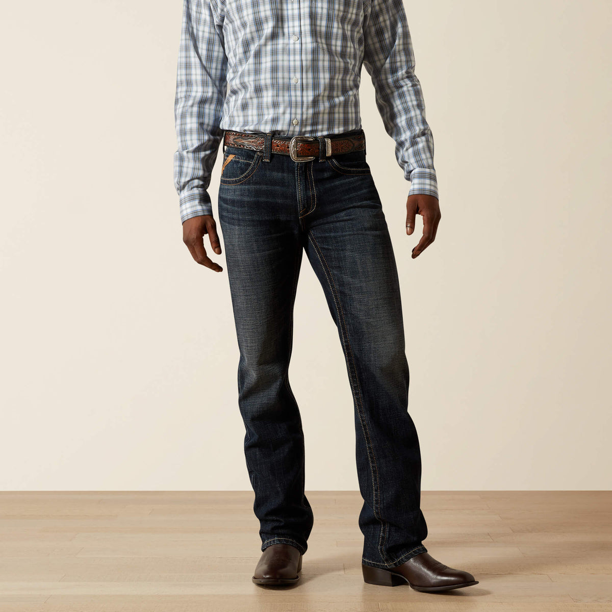 M5 Straight Keith Straight Leg Jean - Ariat Featured