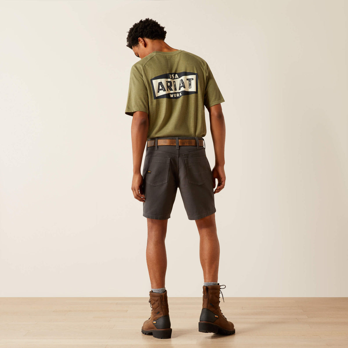 Rebar DuraStretch Made Tough 8" Short - Ariat Featured