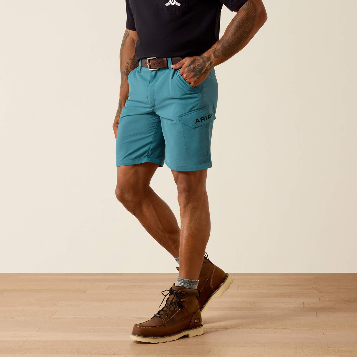 Rebar WorkFlow Ultralight 9" DuraStretch Shorts - Ariat Premium