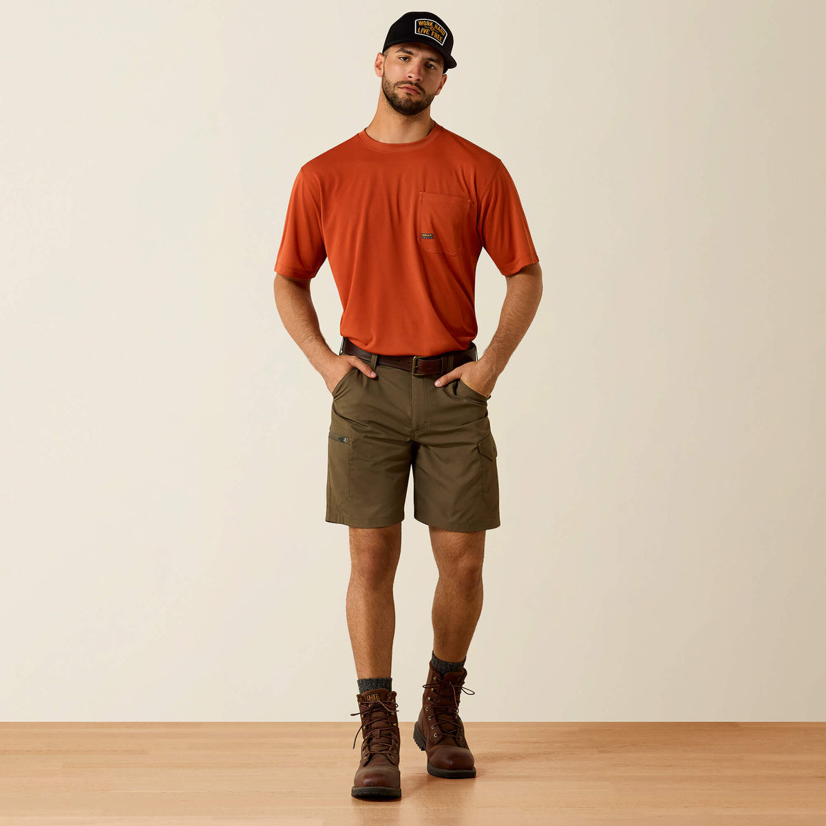 Rebar WorkFlow Ultralight 9" DuraStretch Shorts - Ariat Deals