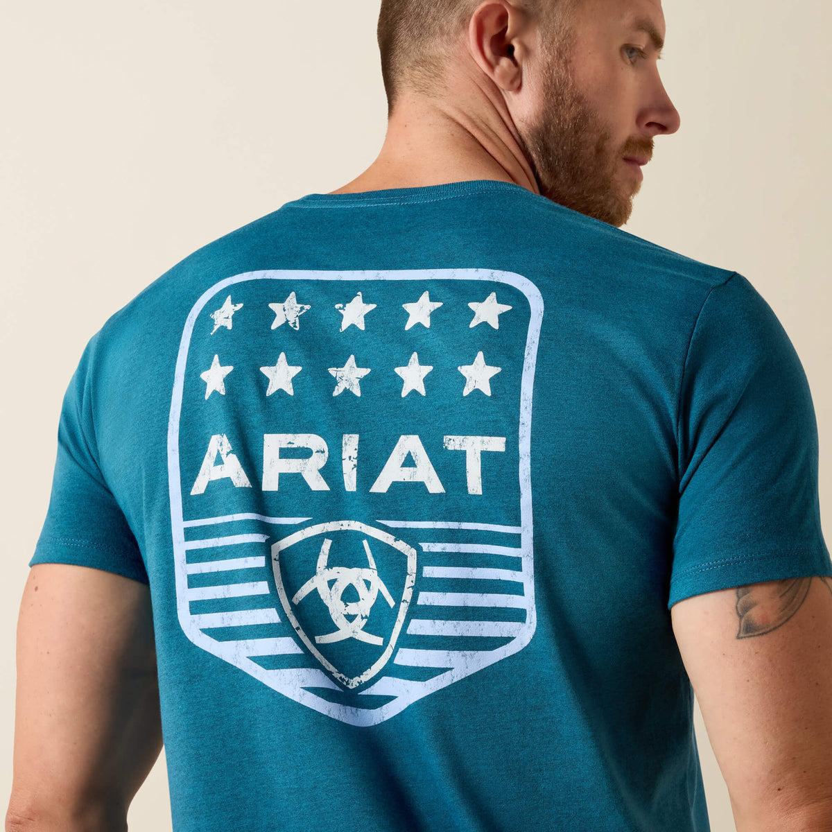 Ariat Stripe Patriotic Badge T-Shirt - Ariat Customer Favorite