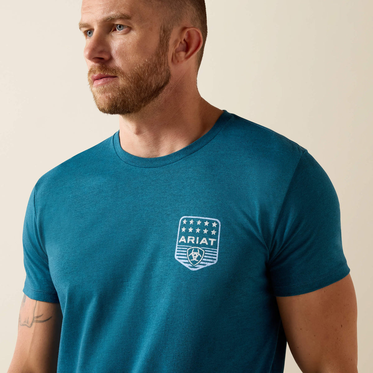 Ariat Stripe Patriotic Badge T-Shirt - Ariat Customer Favorite