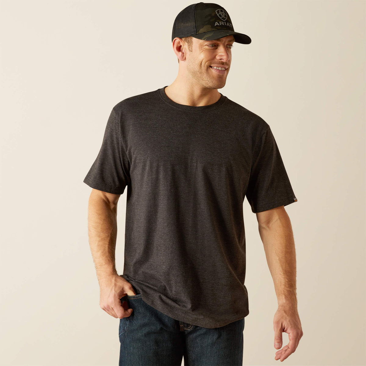 Rebar Cotton Strong Standard T-Shirt - Ariat Essential