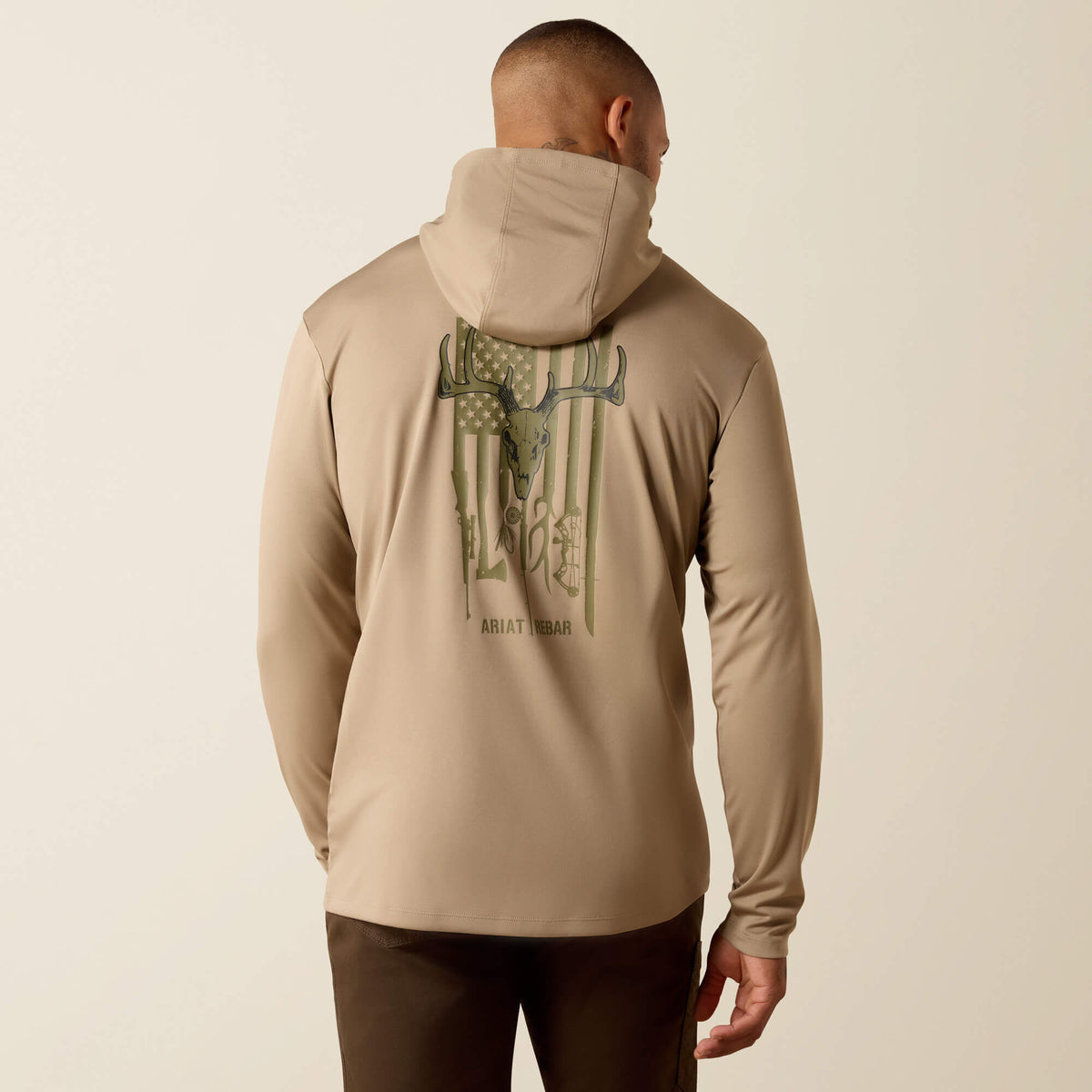 Rebar Sunblocker Outdoor Hooded Classic Fit Long Sleeve T-Shirt - Ariat Top Pick