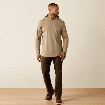 Rebar Sunblocker Outdoor Hooded Classic Fit Long Sleeve T-Shirt - Ariat Top Pick