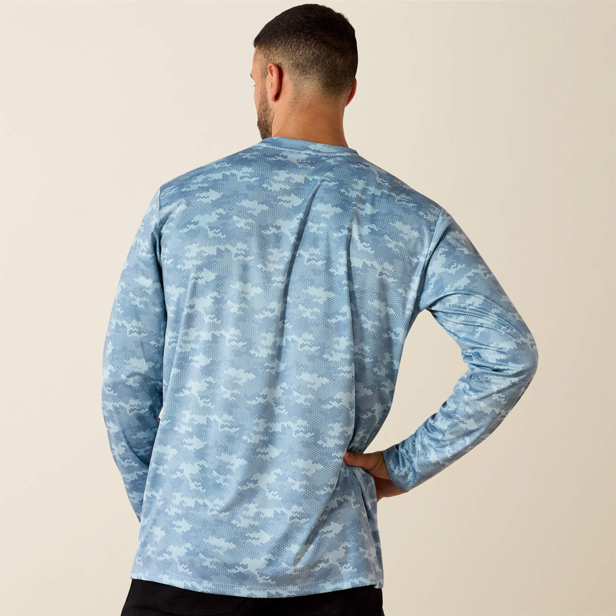 Rebar Sunblocker Printed Long Sleeve T-Shirt - Ariat Signature
