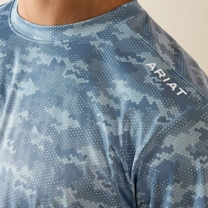 Rebar Sunblocker Printed Long Sleeve T-Shirt - Ariat Signature