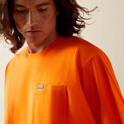 Rebar Cotton Strong Standard Pocket T-Shirt - Ariat Best Seller