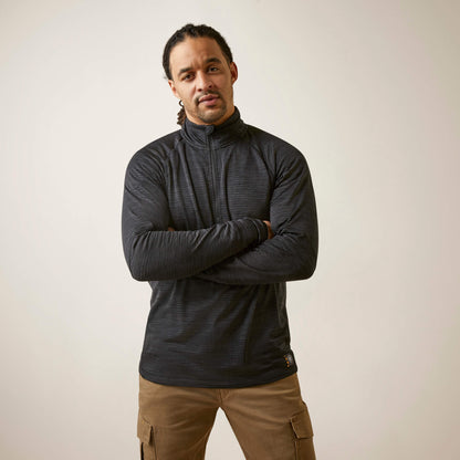 Rebar Gridwork Baselayer 1/4 Zip T-Shirt - Ariat Quality