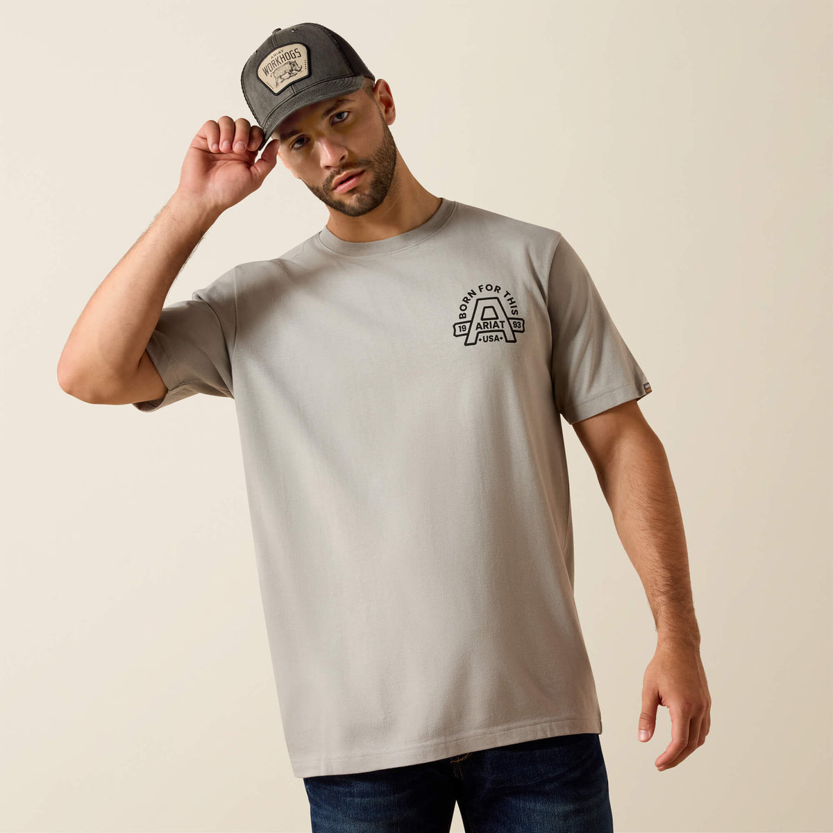 Rebar Cotton Strong Hardhead T-Shirt - Ariat Popular