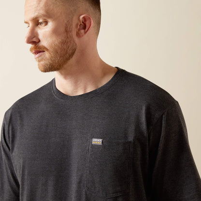 Rebar Cotton Strong Standard Pocket T-Shirt - Ariat Great Value