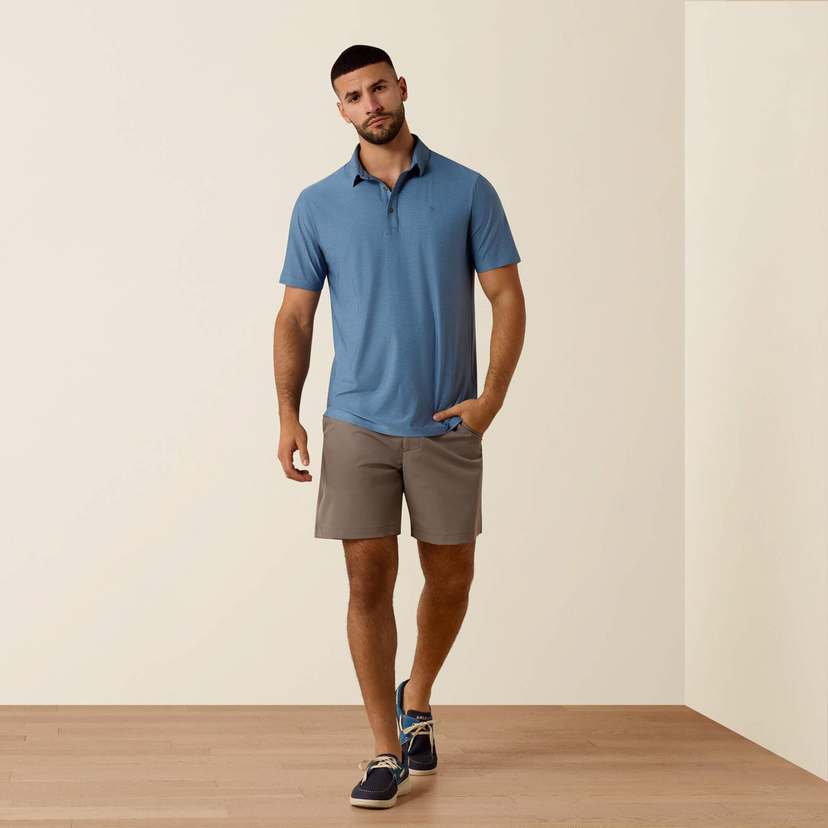 Charger 2.0 Fitted Polo - Ariat Popular