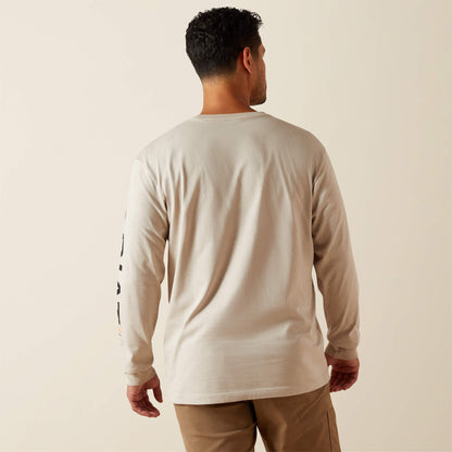 Rebar Cotton Strong Standard Logo Pocket T-Shirt - Ariat Signature
