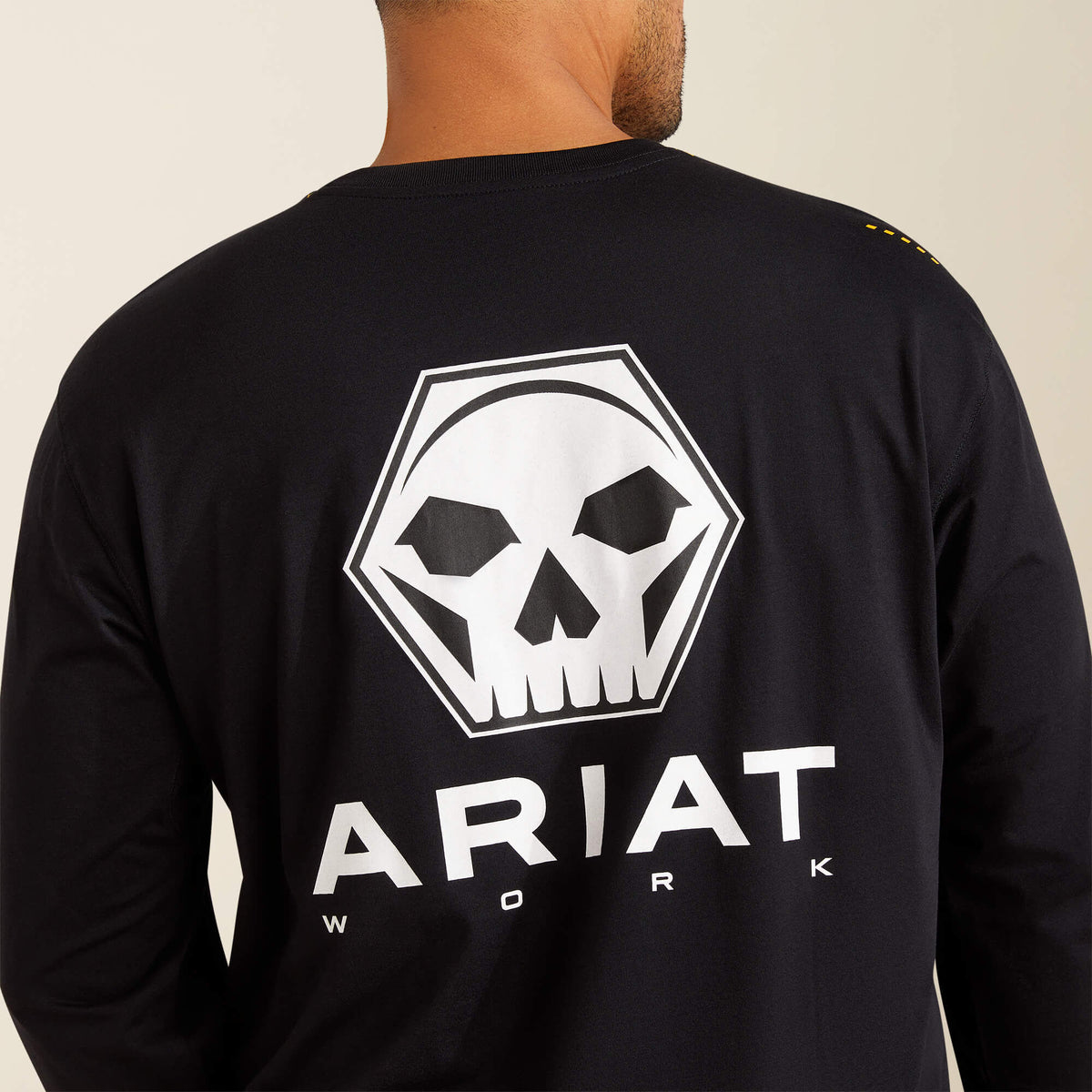 Rebar Workman Bolt Skull T-Shirt - Ariat Exclusive