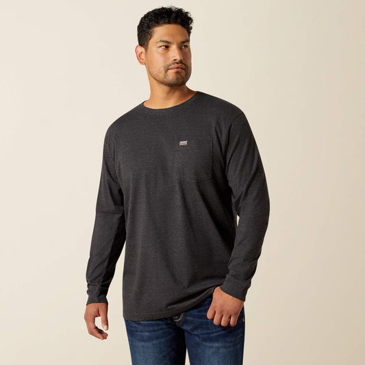 Rebar Cotton Strong Standard Pocket T-Shirt - Ariat Top Pick