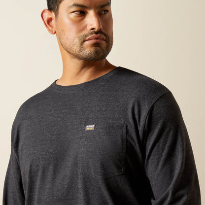 Rebar Cotton Strong Standard Pocket T-Shirt - Ariat Top Pick