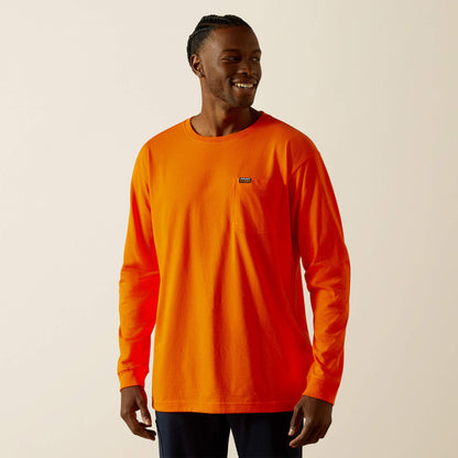 Rebar Cotton Strong Standard Pocket T-Shirt - Ariat Recommended
