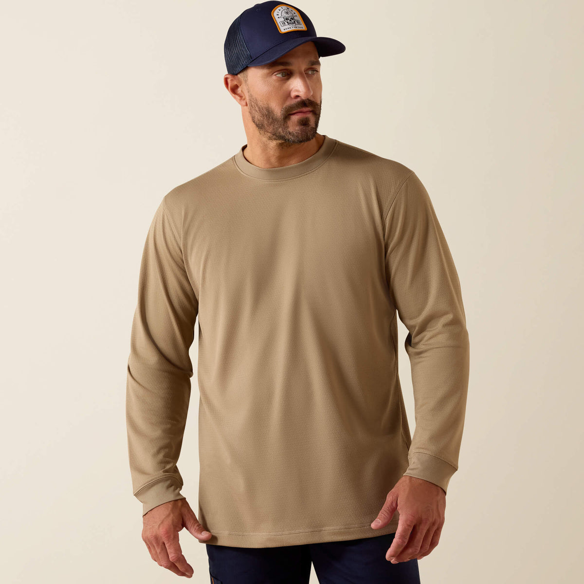 Rebar Heat Fighter Label Long Sleeve T-Shirt - Ariat Discount
