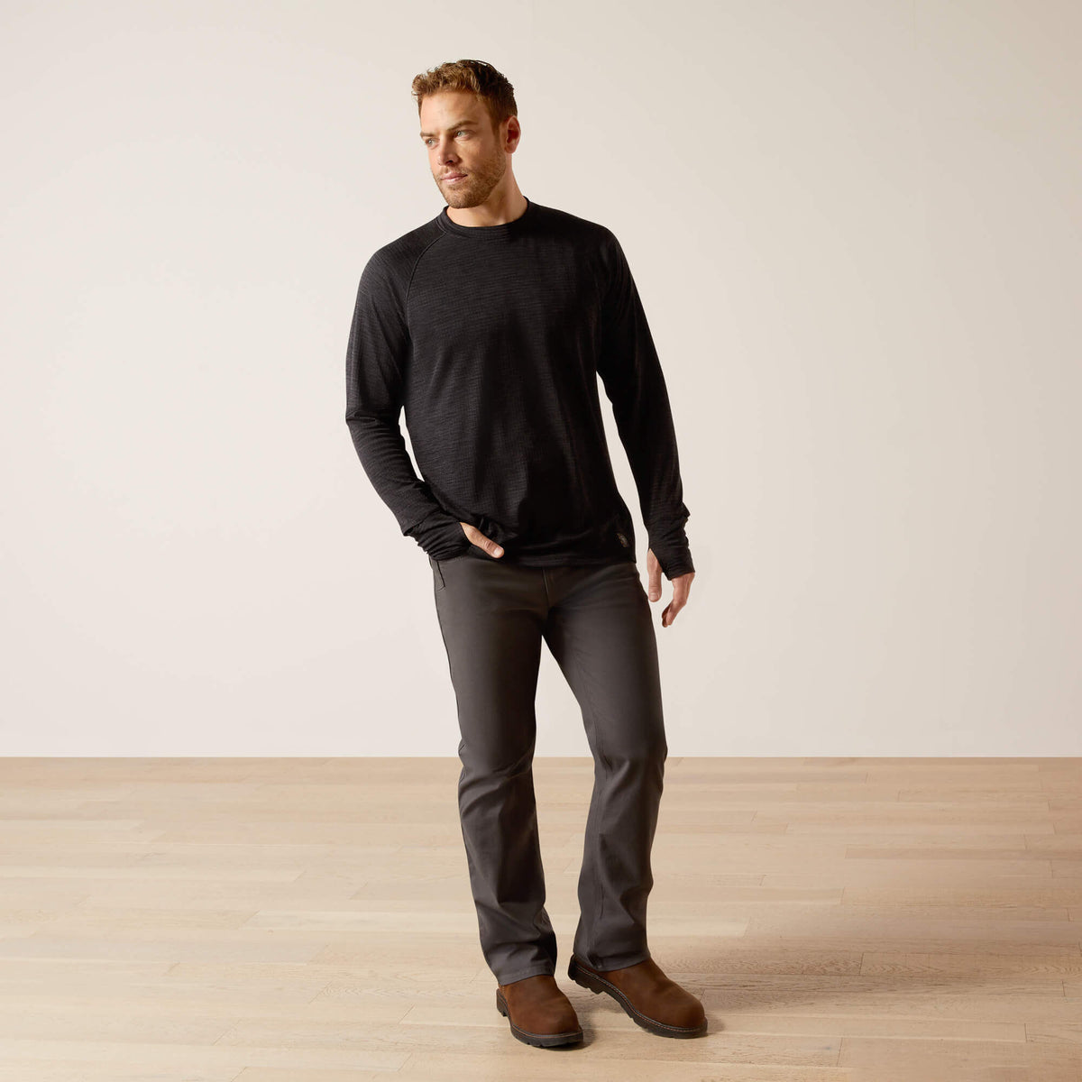Rebar Gridwork Crewneck T-Shirt - Ariat Value