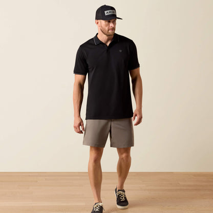 Logo Fitted Polo - Ariat Quality