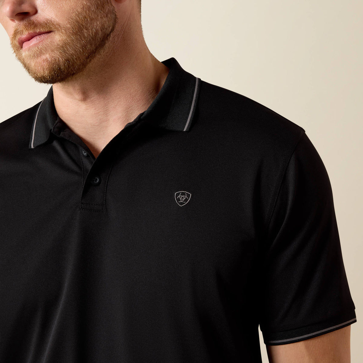 Logo Fitted Polo - Ariat Quality