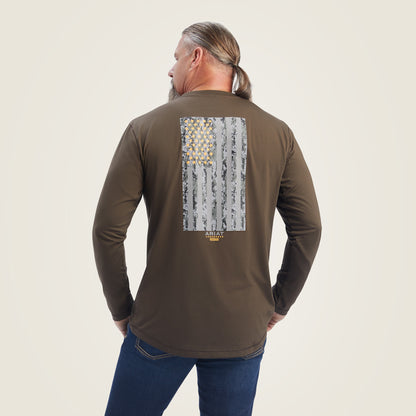 Rebar Workman Reflective Flag Graphic T-Shirt - Ariat Best Price