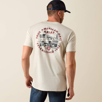 Ariat Trucker Freedom Flag T-Shirt - Ariat Classic