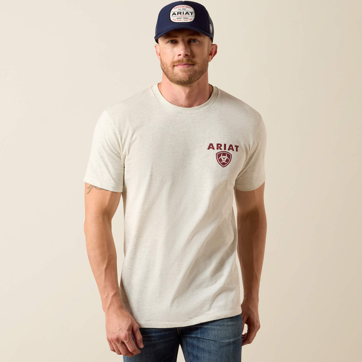 Ariat Trucker Freedom Flag T-Shirt - Ariat Classic