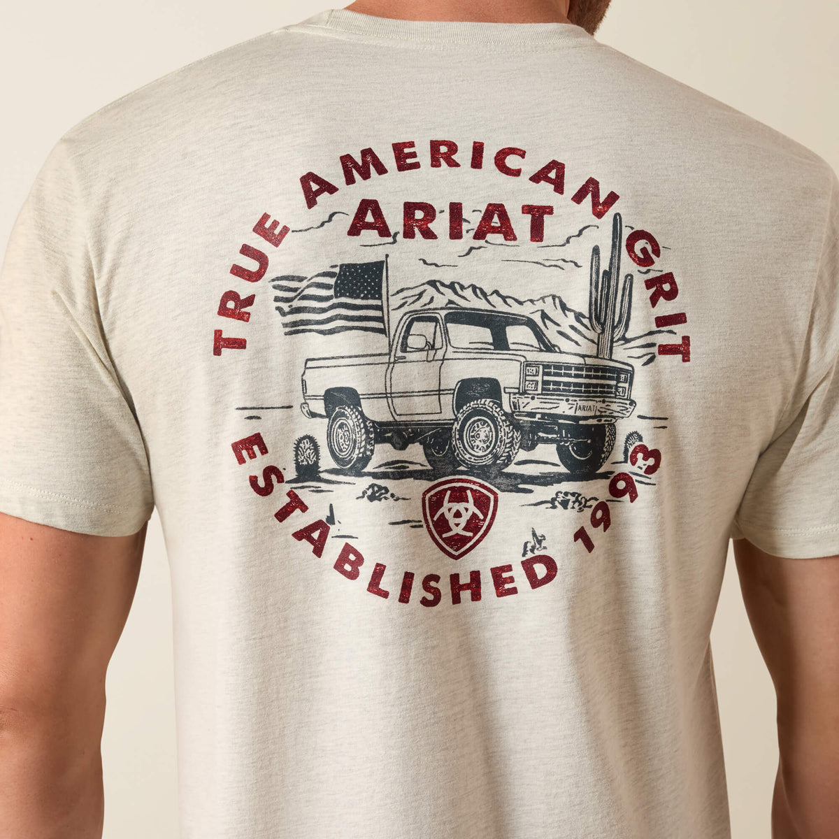 Ariat Trucker Freedom Flag T-Shirt - Ariat Classic