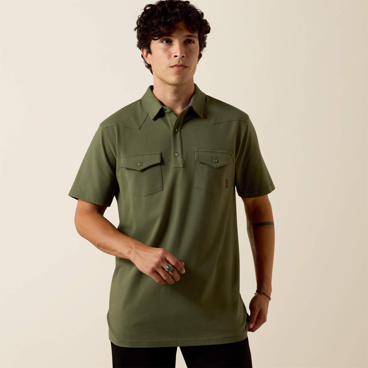 Retro Western Snap Polo - Ariat Great Value