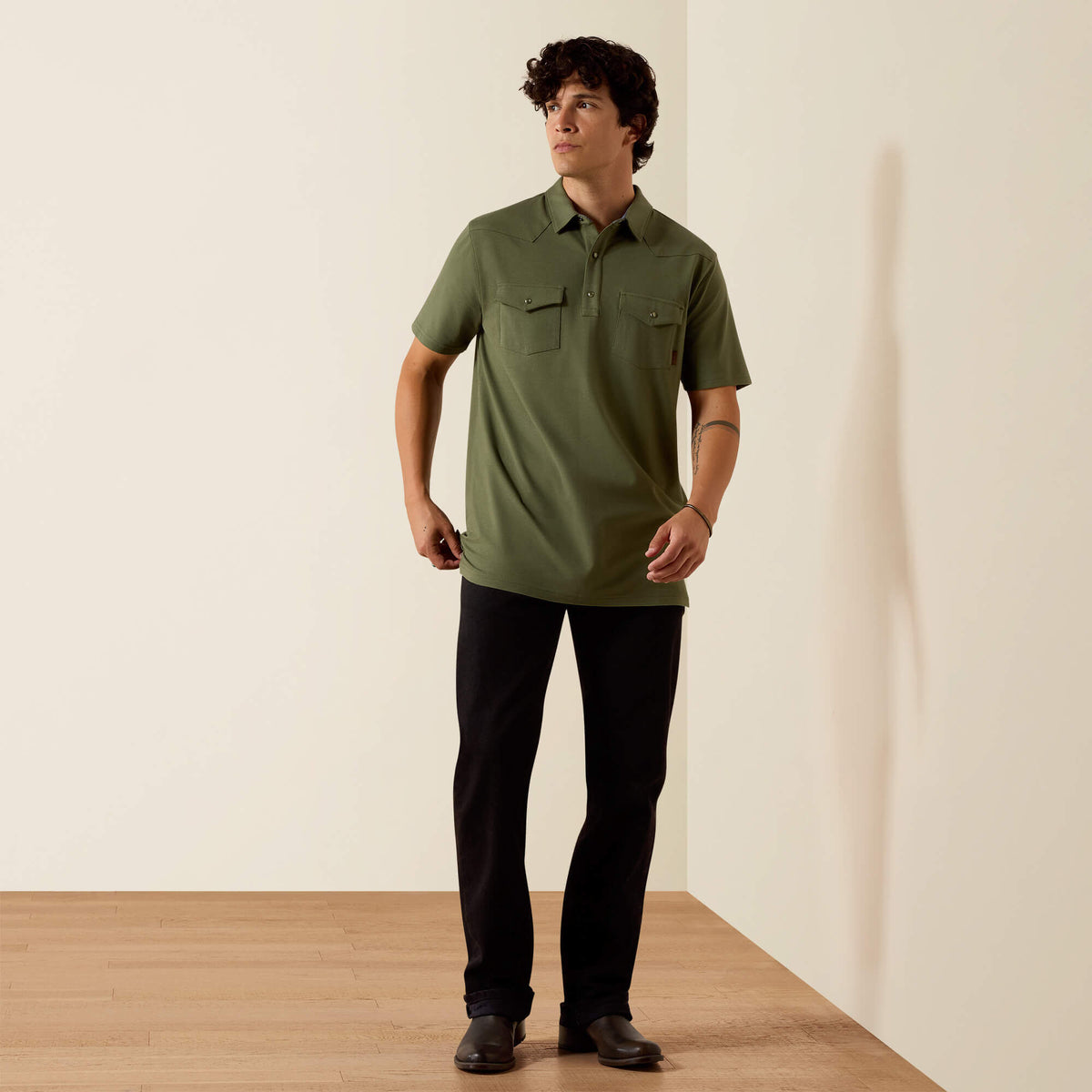 Retro Western Snap Polo - Ariat Great Value