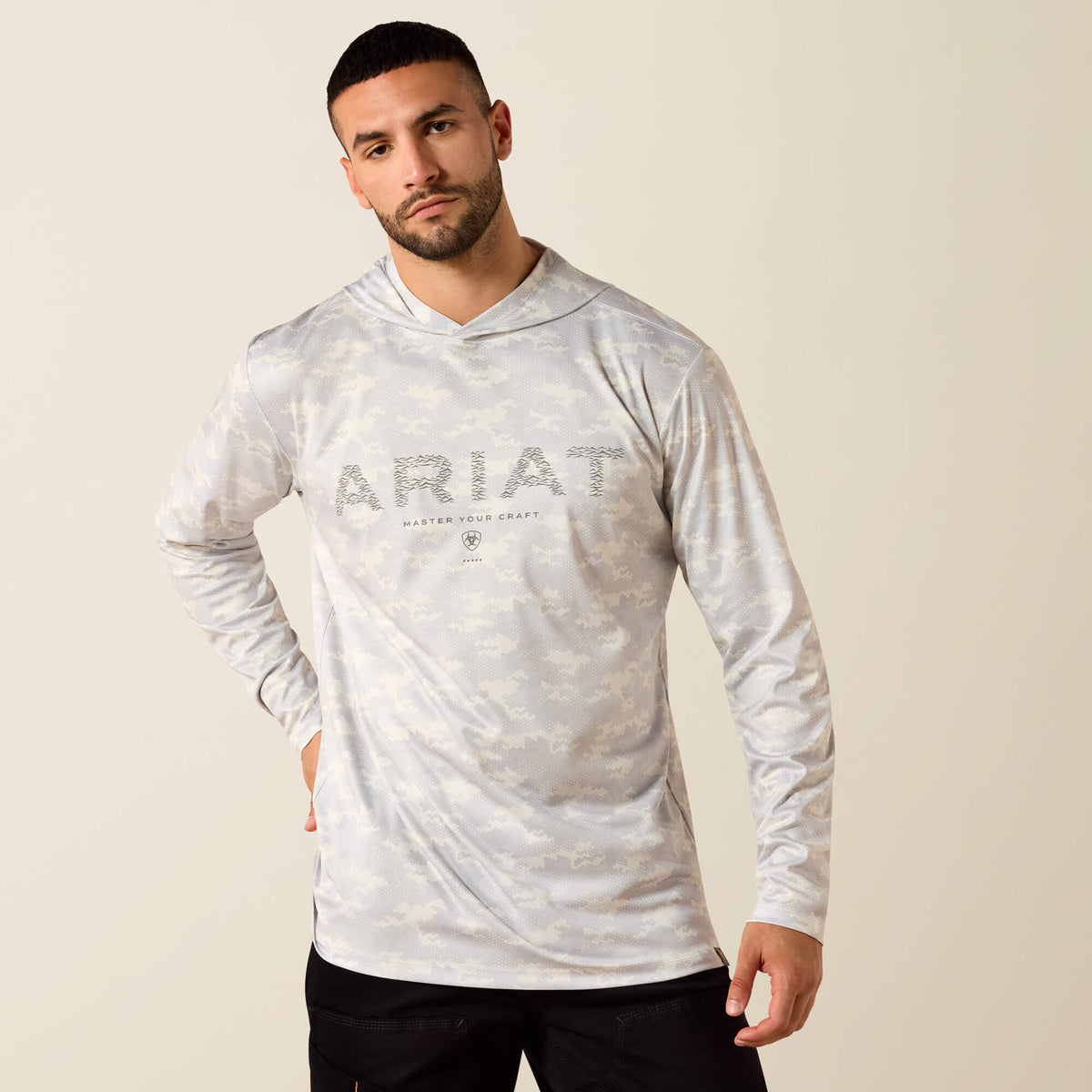 Rebar Sunblocker Printed Craft Hooded Long Sleeve T-Shirt - Ariat Best Price