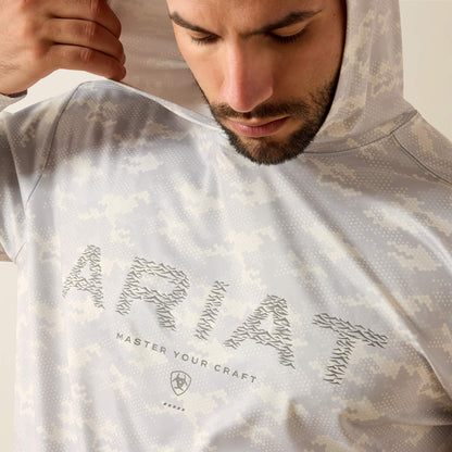Rebar Sunblocker Printed Craft Hooded Long Sleeve T-Shirt - Ariat Best Price
