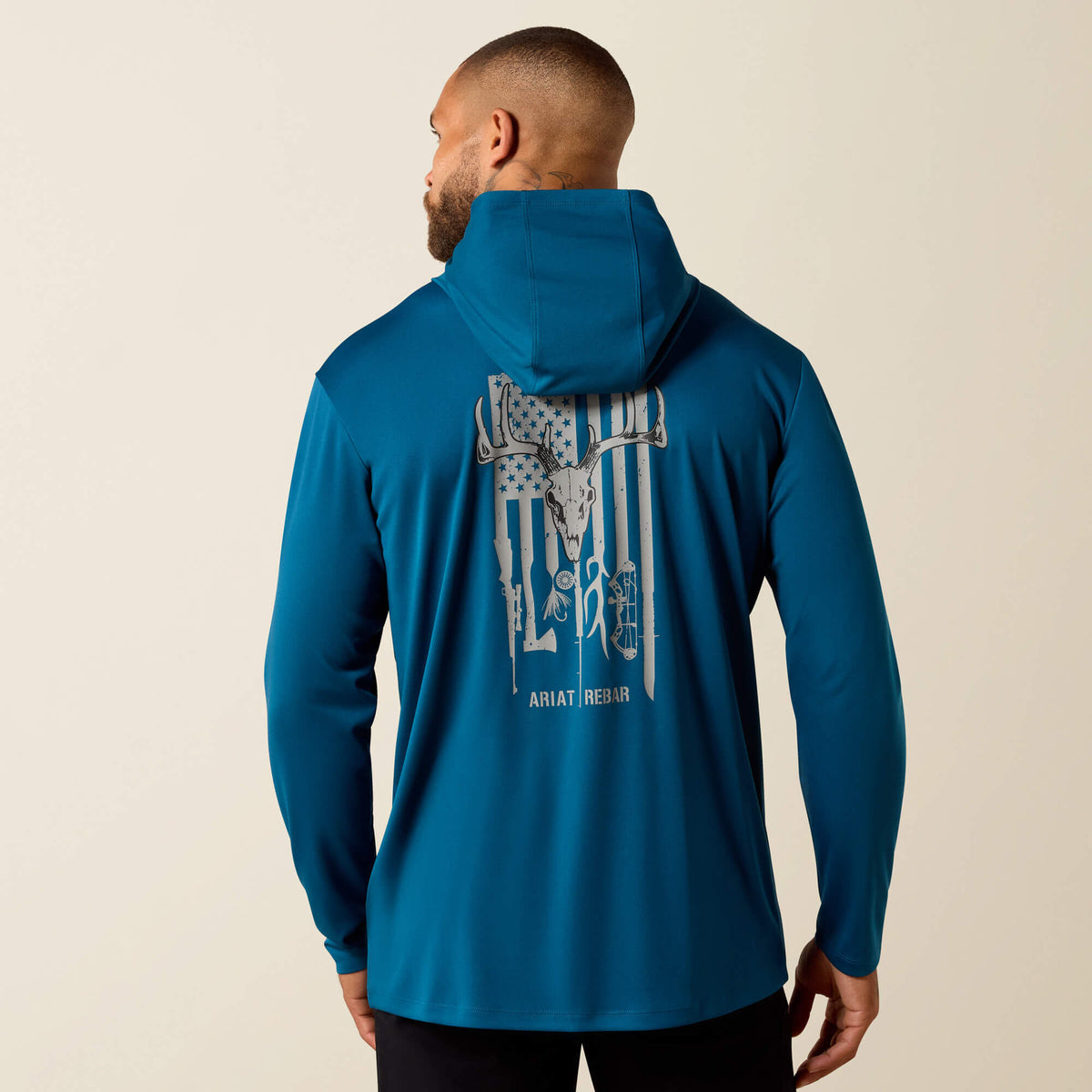 Rebar Sunblocker Outdoor Hooded Classic Fit Long Sleeve T-Shirt - Ariat Everyday