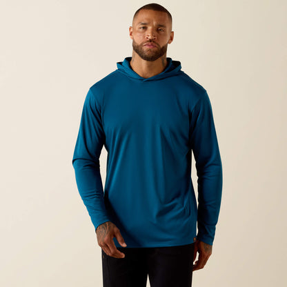 Rebar Sunblocker Outdoor Hooded Classic Fit Long Sleeve T-Shirt - Ariat Everyday