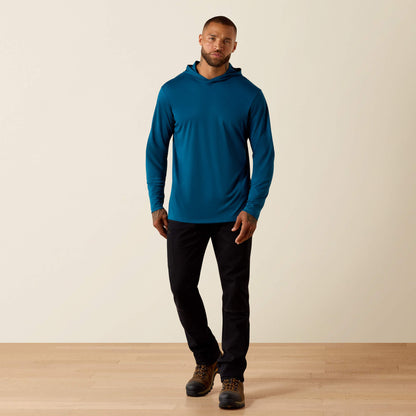 Rebar Sunblocker Outdoor Hooded Classic Fit Long Sleeve T-Shirt - Ariat Everyday