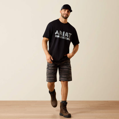 Rebar Cotton Strong Duct Logo T-Shirt - Ariat Great Value