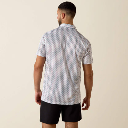 All Over Print Fitted Polo - Ariat Customer Favorite