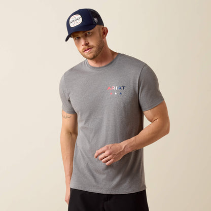 Ariat USA Pat Badge T-Shirt - Ariat Classic