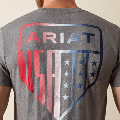Ariat USA Pat Badge T-Shirt - Ariat Classic