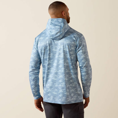 Rebar Sunblocker Printed Craft Hooded Long Sleeve T-Shirt - Ariat Featured