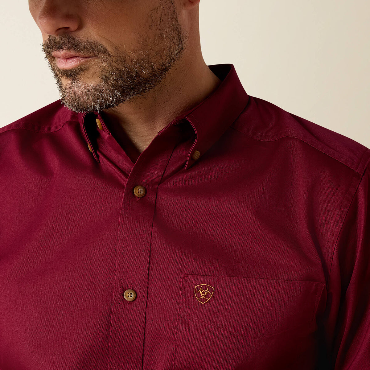 Solid Twill Fitted Shirt - Ariat Trending