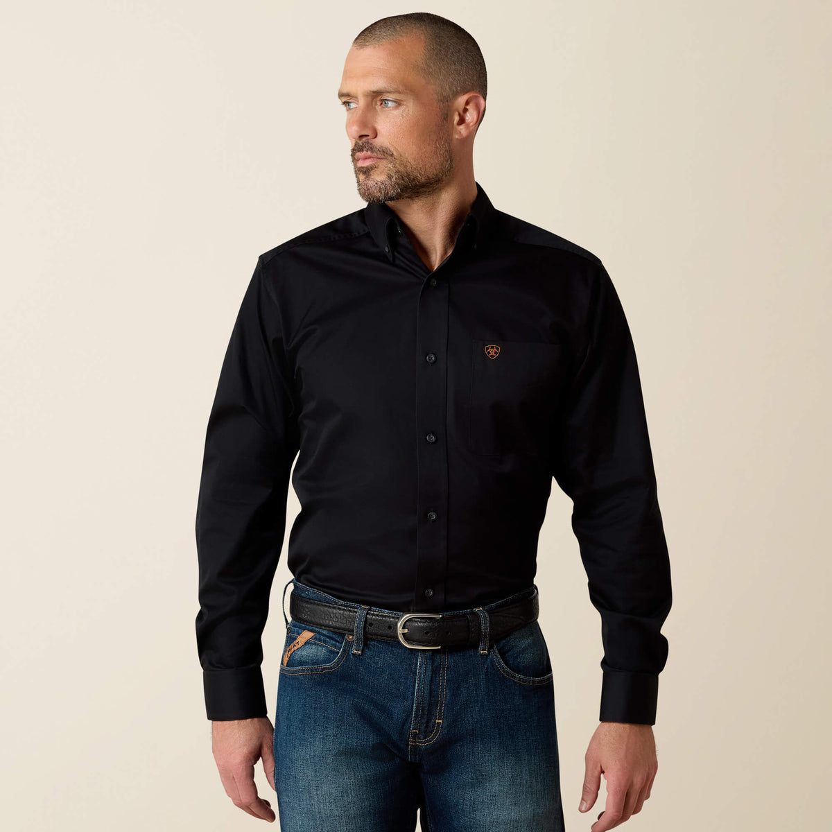 Solid Twill Fitted Shirt - Ariat Trusted
