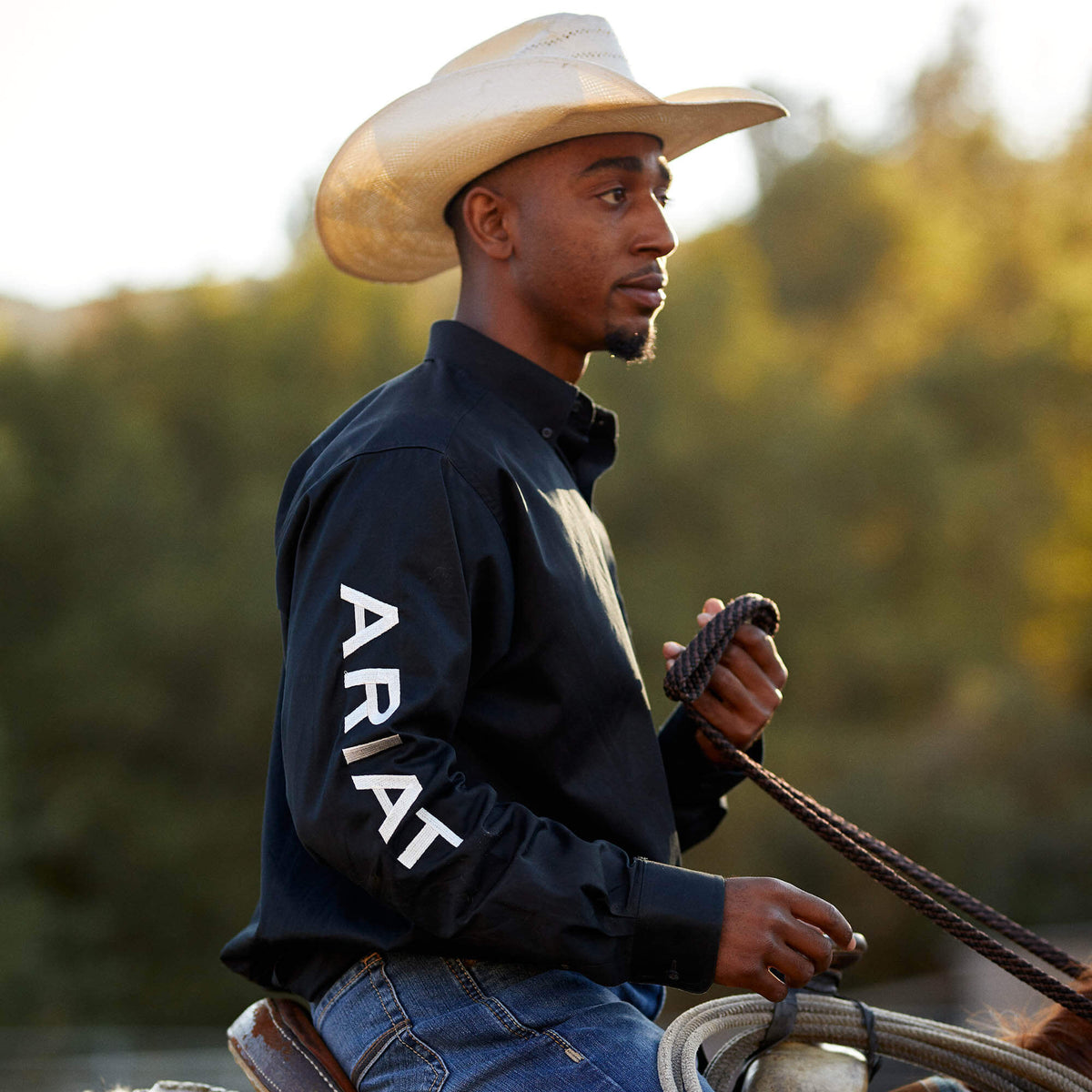 Team Logo Twill Fitted Shirt - Ariat Deals
