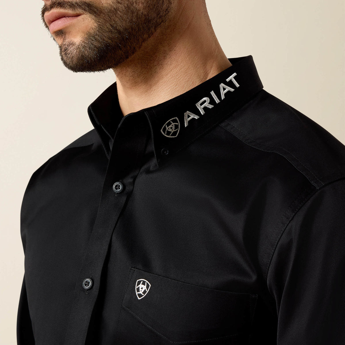 Team Logo Twill Fitted Shirt - Ariat Deals