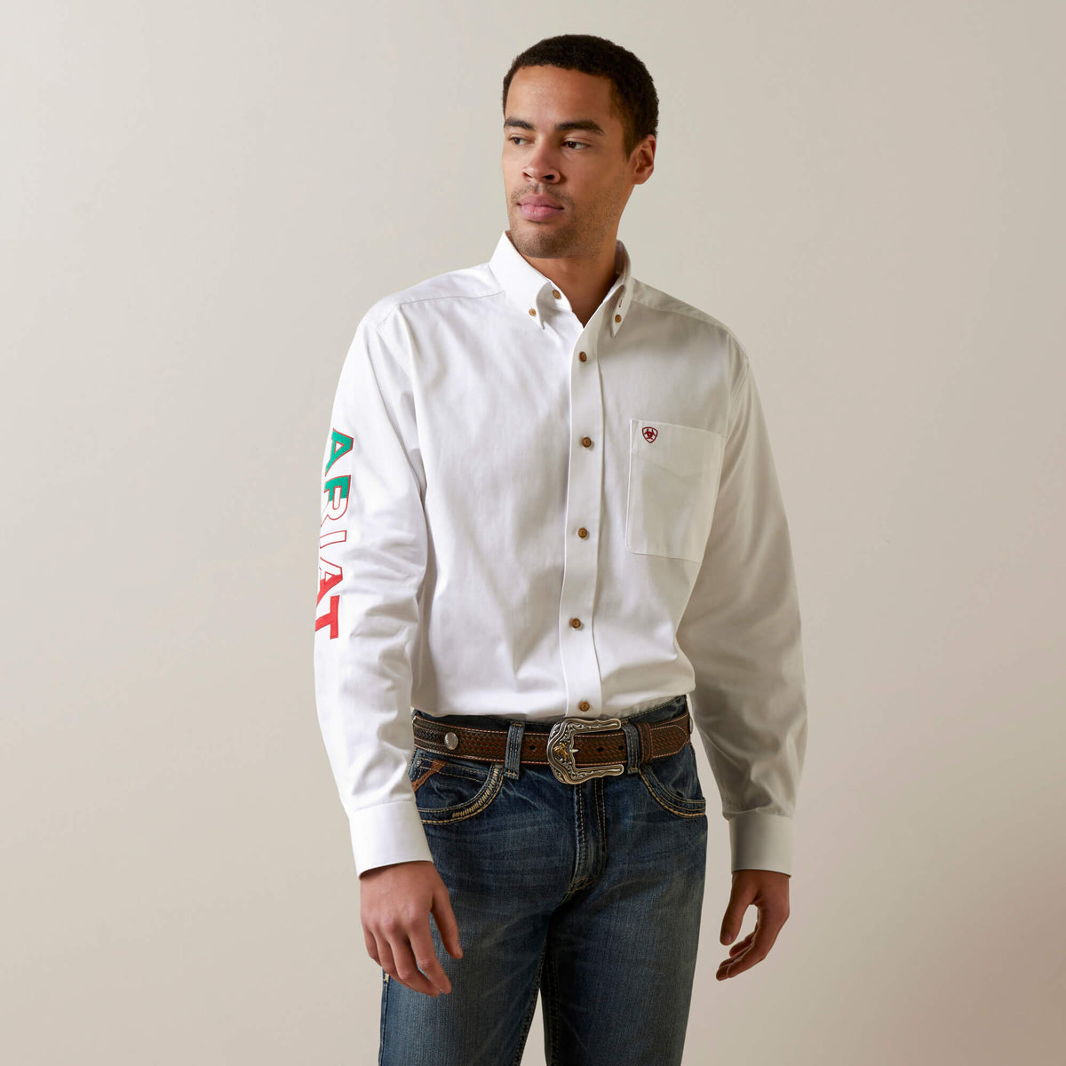 Team Logo Twill Classic Fit Shirt - Ariat Best Price
